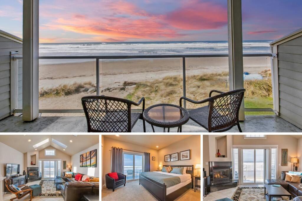 Rockaway Beach Vibes,Waterfront Oceanfront Rockaway Beach House Near Downtown,Wifi, Washer Dryer Exterior photo